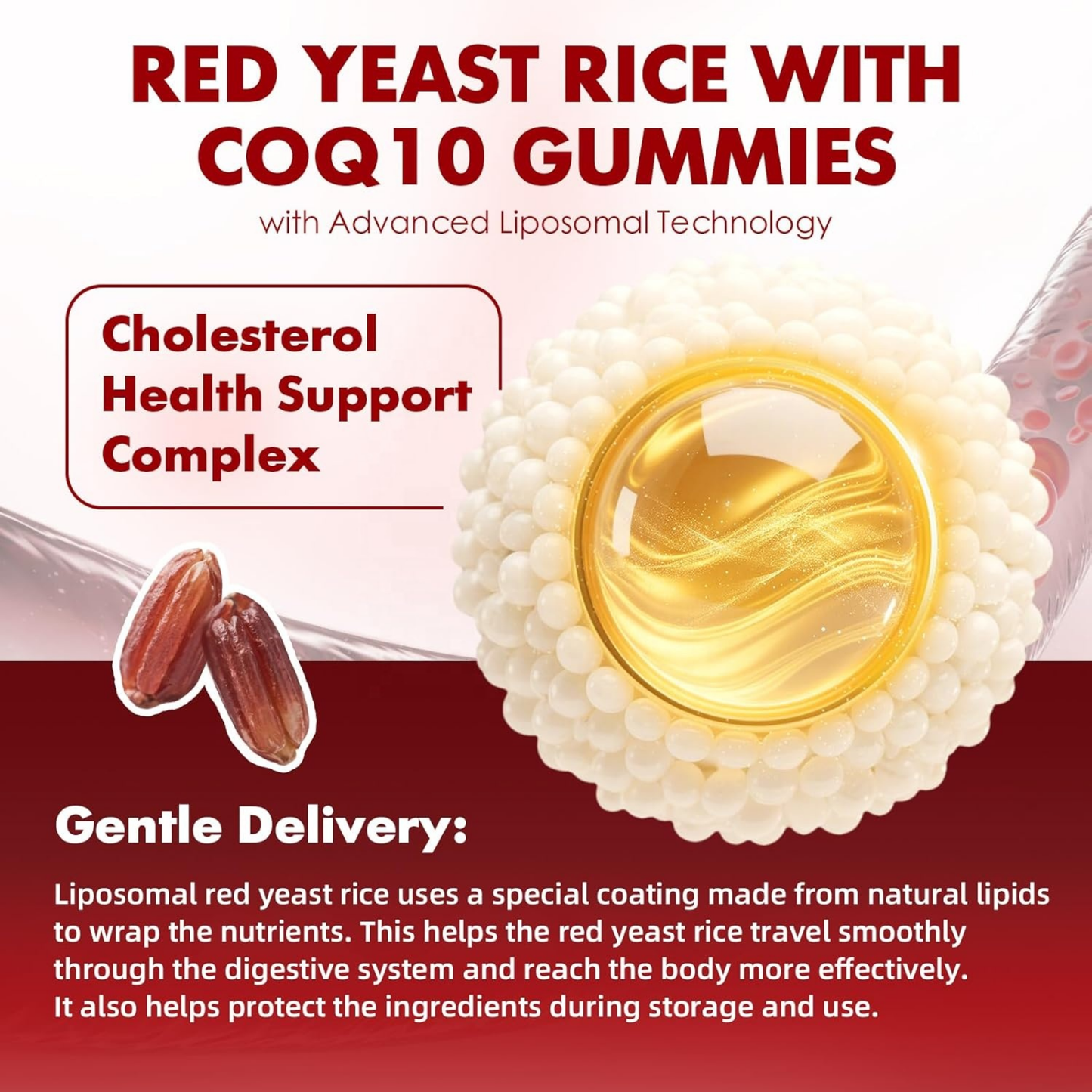Lunessa® Red Yeast Rice + COQ10 Gummies